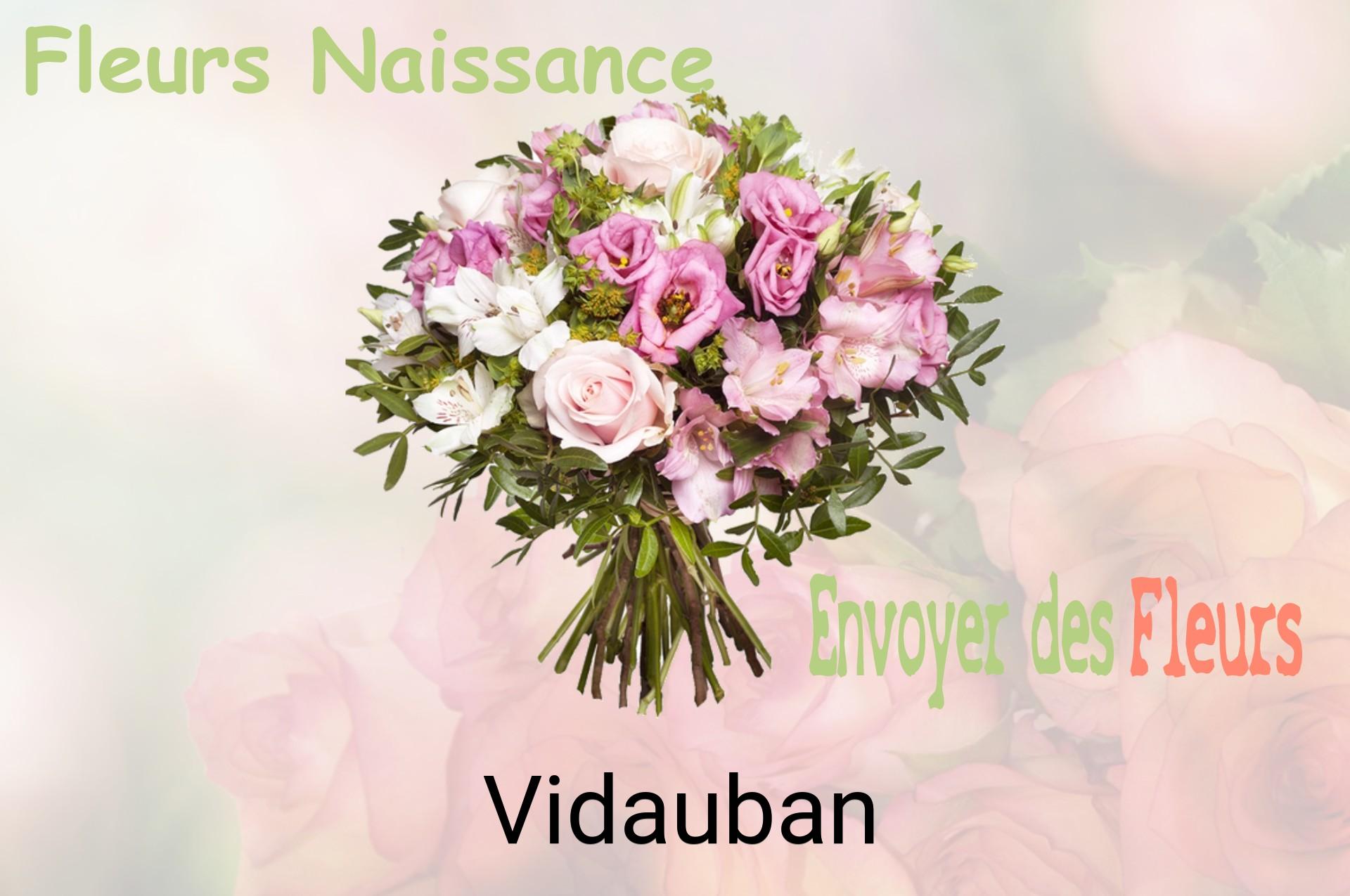 Bouquet de fleurs de naissance livré à Vidauban